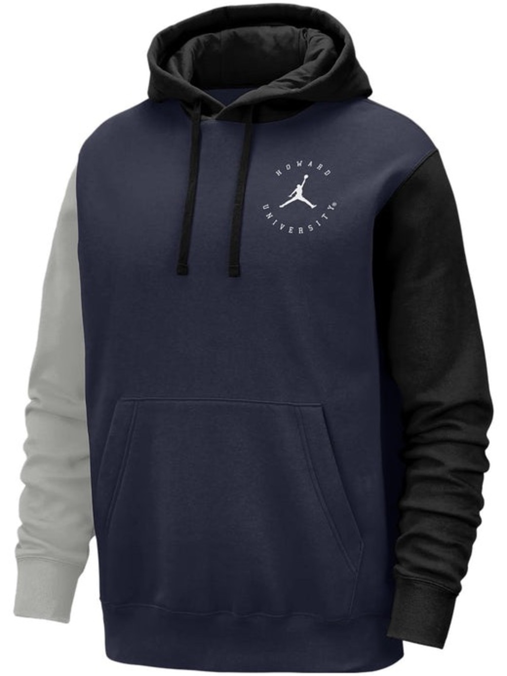 Nike Navy, Black & Cream Howard University Pullover Hoodie